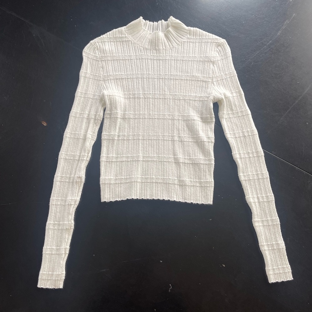 PacSun Mock Neck Knit Long Sleeve